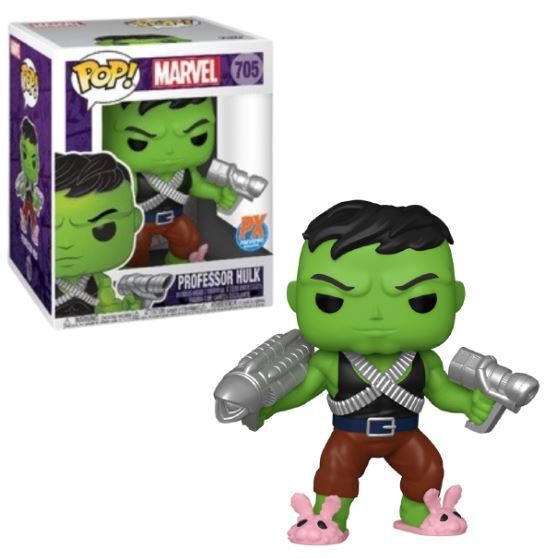 Funko POP! 6" Super Deluxe Marvel Comics Hulk 705 Professor Hulk PX Previews Exclusive
