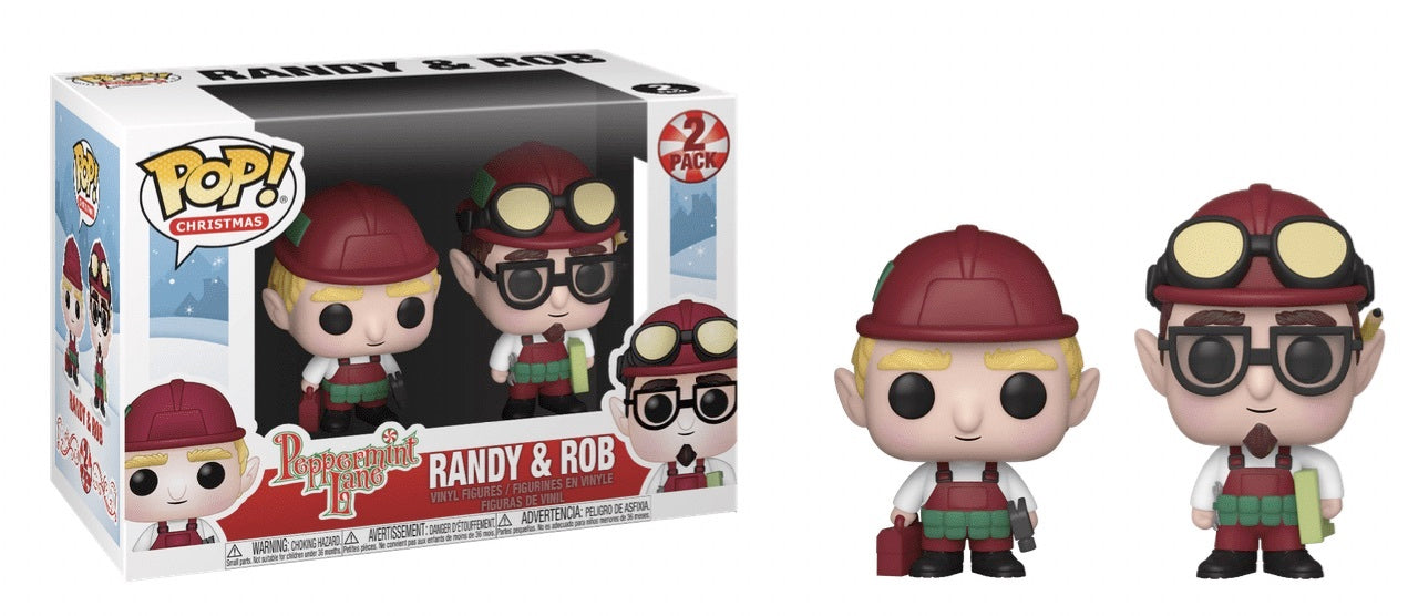 Funko POP! Disney Holiday Peppermint Lane Randy & Rob 2 Pack