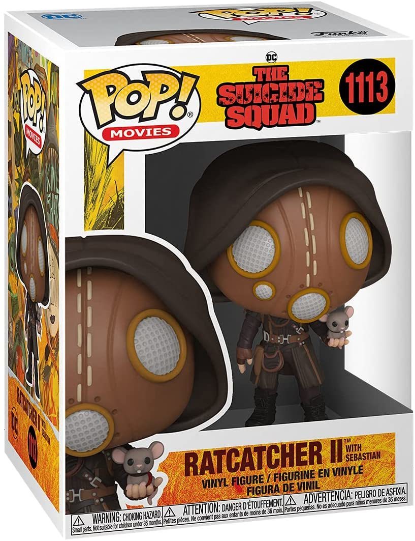 Funko POP! DC Heroes Movies The Suicide Squad 1113 Ratcatcher II w/Sebastian