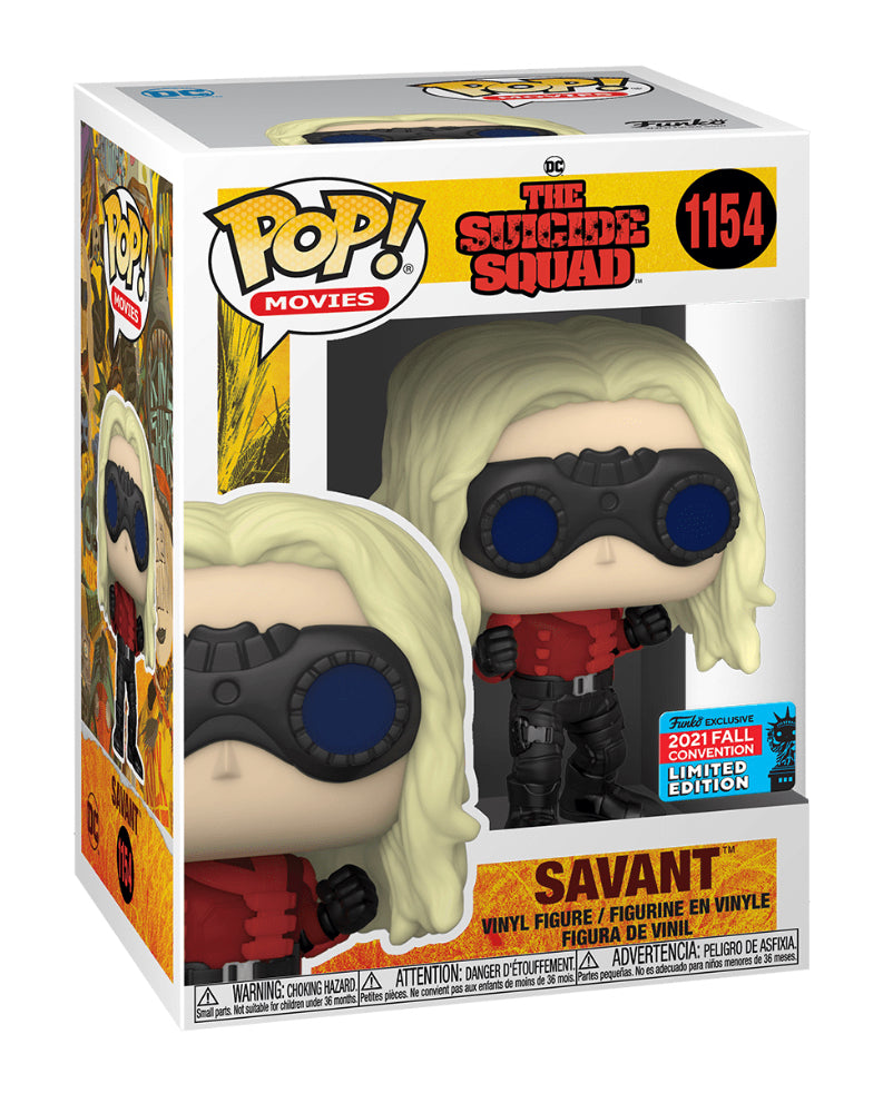 Funko POP! DC Heroes Movies The Suicide Squad 1154 Savant 2021 Fall Convention Exclusive