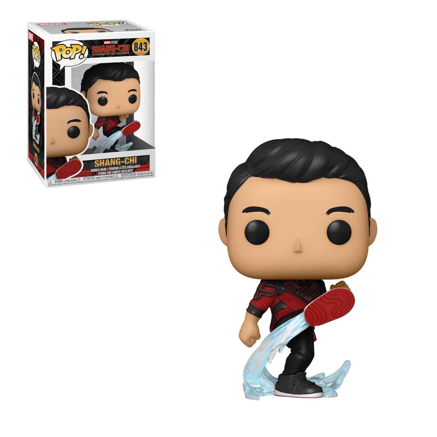 Funko POP! Marvel Movies Shang-Chi and the Legend of the Ten Rings 843 Shang-Chi (Kicking)