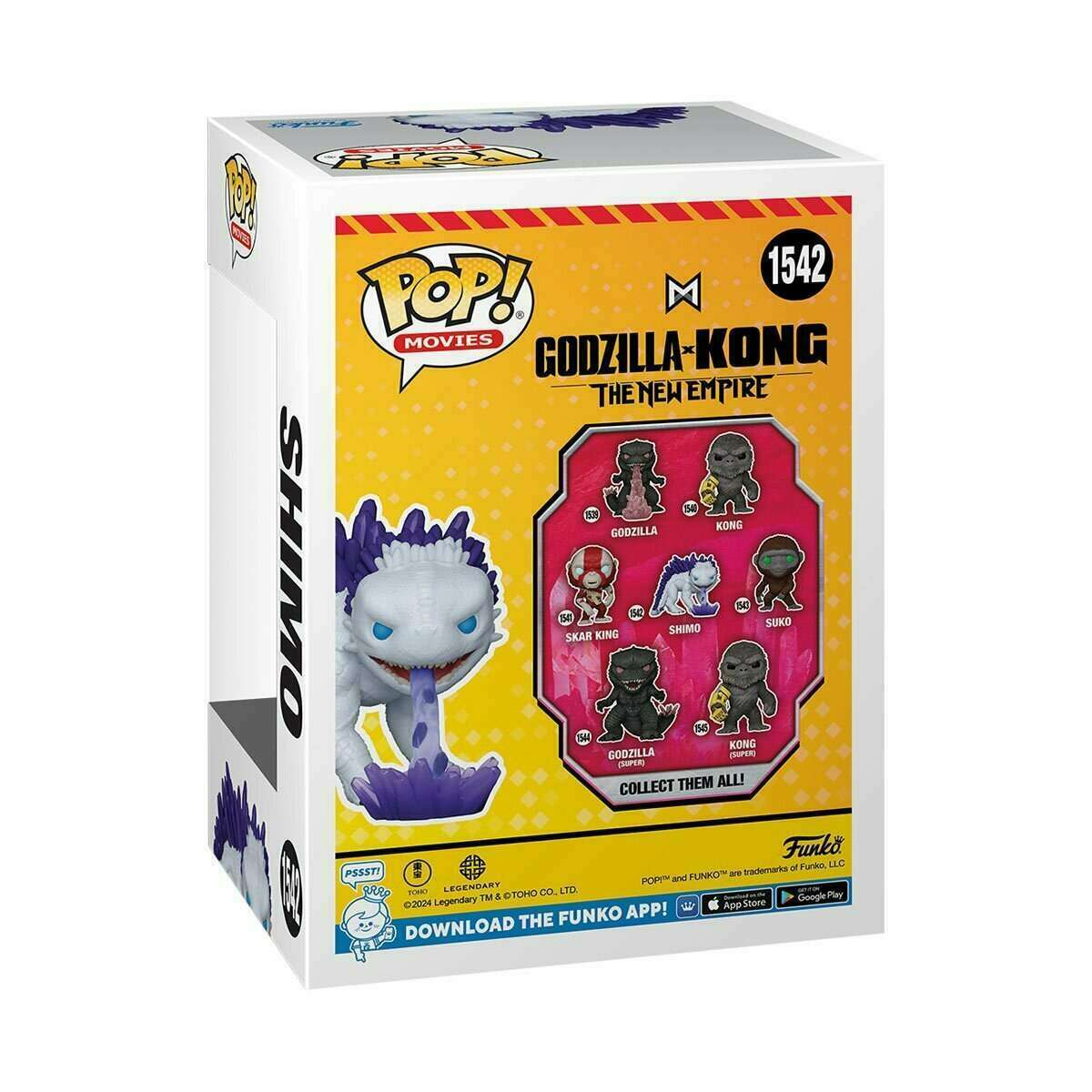 Funko POP! Movies Horror Godzilla x Kong The New Empire 1542 Shimo with Ice-Ray