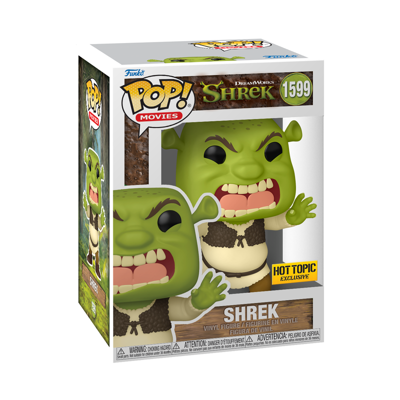 Funko POP! Dreamworks Shrek 1599 Shrek (Scary) Hot Topic Exclusive