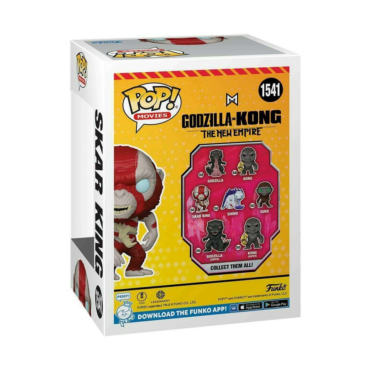 Funko POP! Movies Godzilla x Kong The New Empire 1541 Skar King