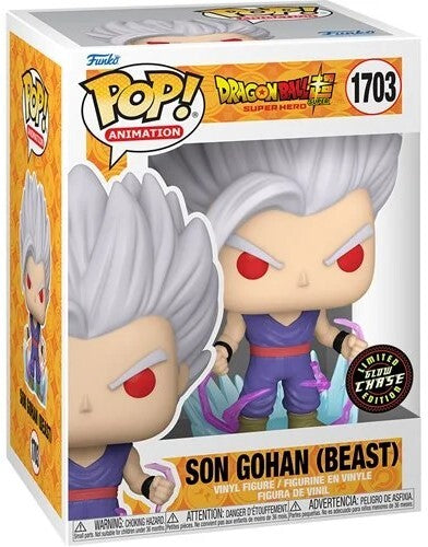Funko POP! Animation Dragon Ball Super 1703 Son Gohan (Beast) Glow-in-the-Dark CHASE