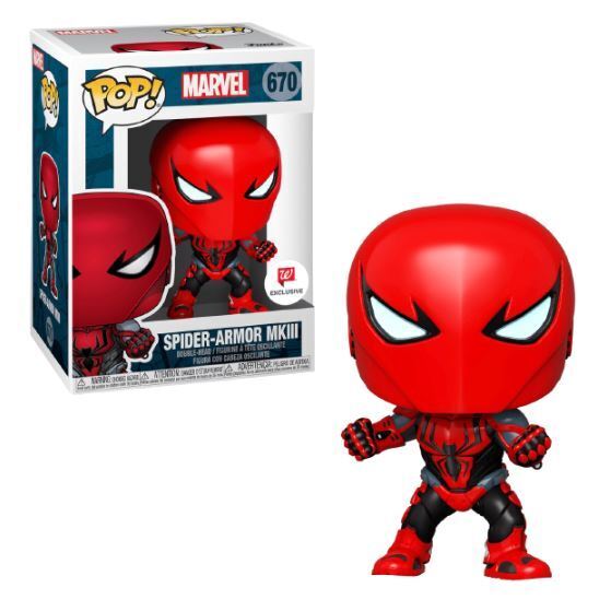 Funko POP! Marvel Comics Spider-Man 670 Spider-Armor MKIII Walgreens Exclusive