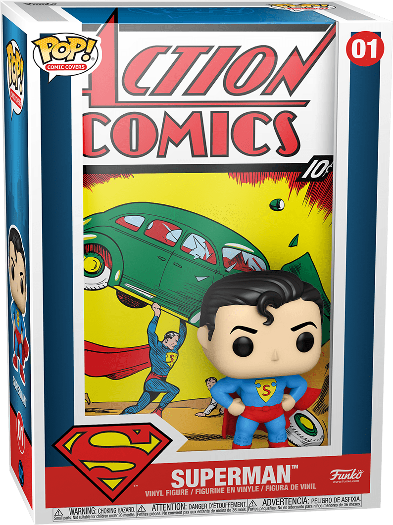 Funko POP! Comic Covers DC Action Comics 01 Superman