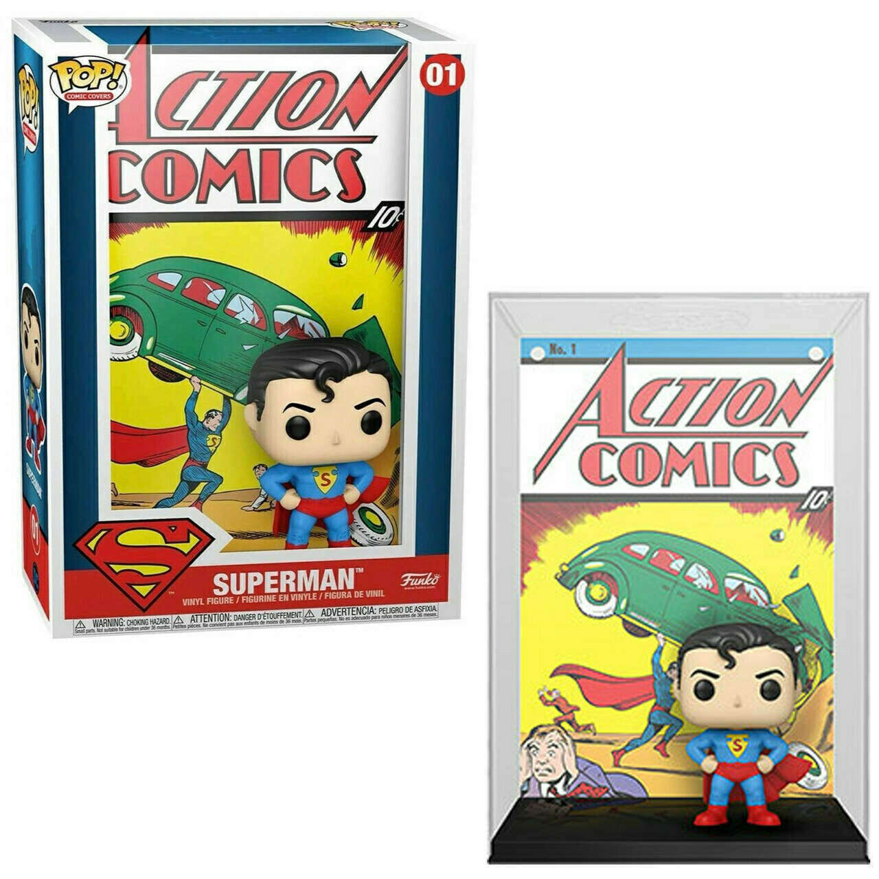 Funko POP! Comic Covers DC Action Comics 01 Superman