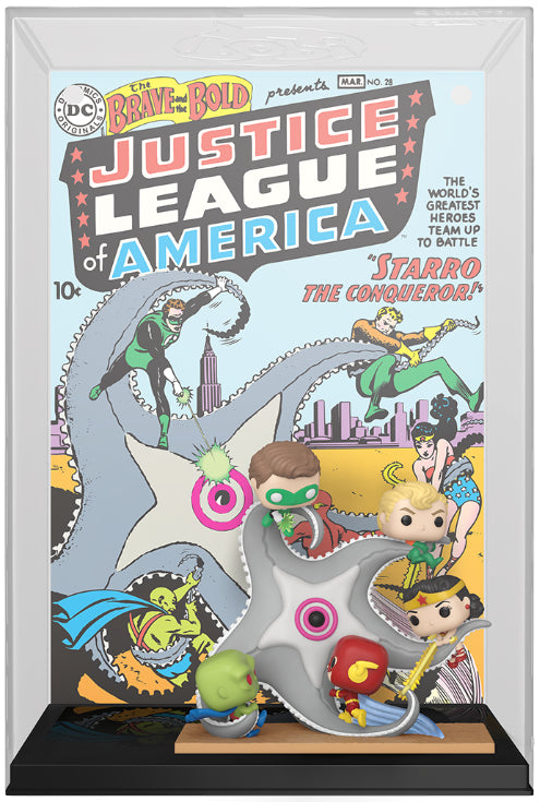 Funko POP! Comic Covers DC The Justice League 10 The Brave and The Bold Justice League of America Walmart Exclusive