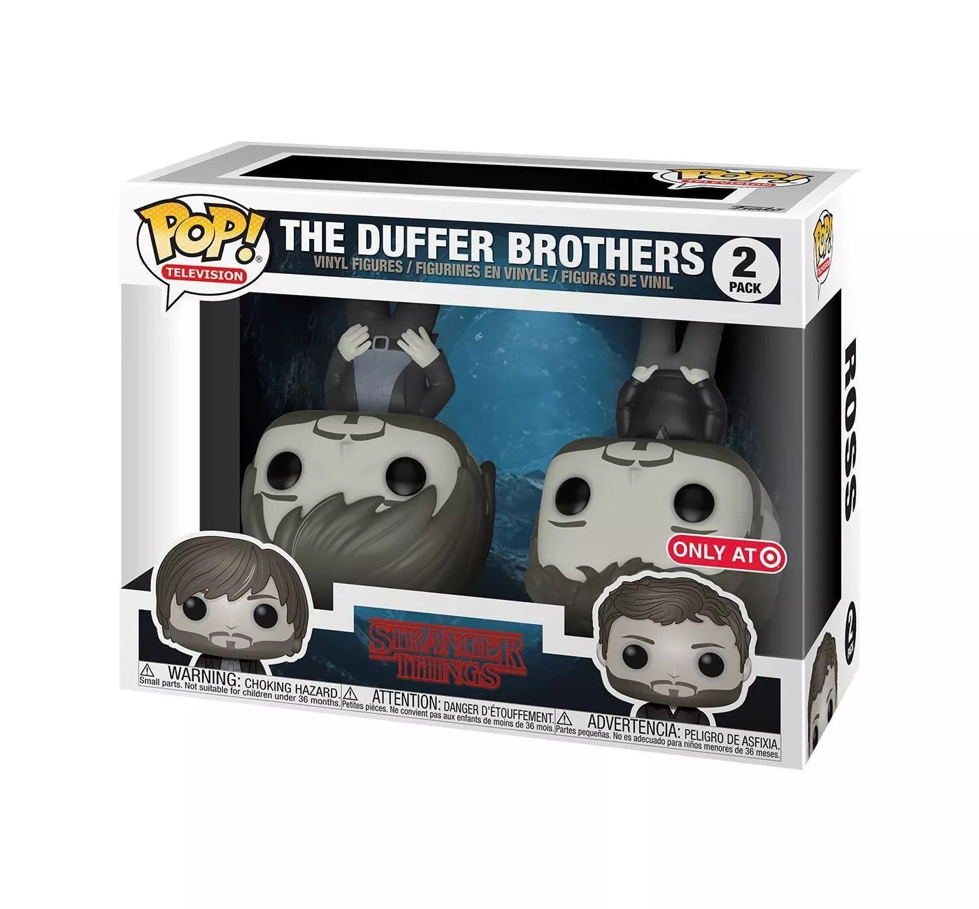 Funko POP! TV Stranger Things 2 Pack The Duffer Brothers (Upside Down) Target Exclusive