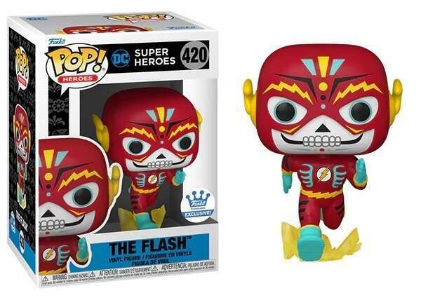 Funko POP! DC Heroes Dia De Los DC 420 The Flash Funko Shop Exclusive