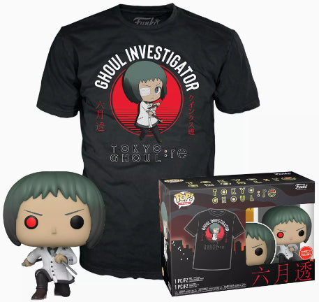 Funko POP! and Tee Animation Tokyo Ghoul: RE 1154 Toru Mutsuki GameStop Exclusive Size XL