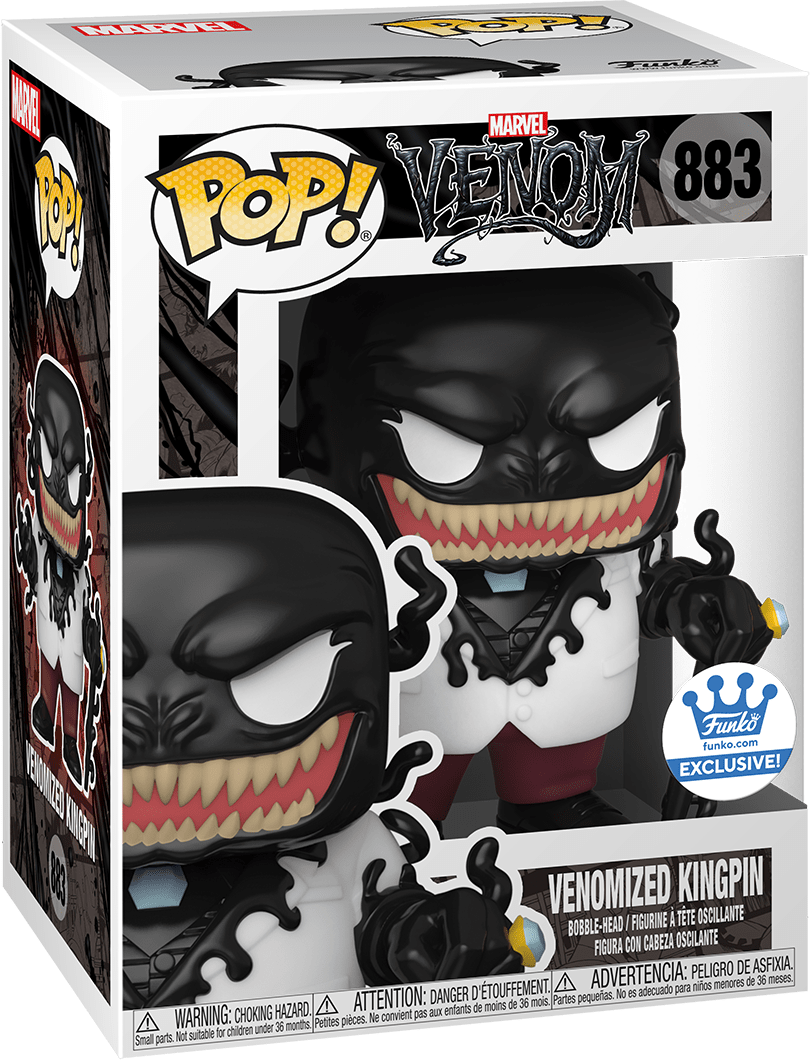 Funko POP! Marvel Venom 883 Venomized Kingpin Funko Shop Exclusive