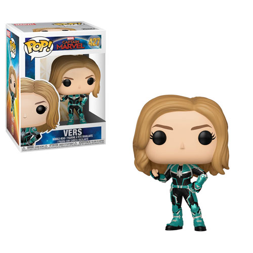 Funko POP! Marvel Movies Captain Marvel 427 Vers (Carol Danvers)