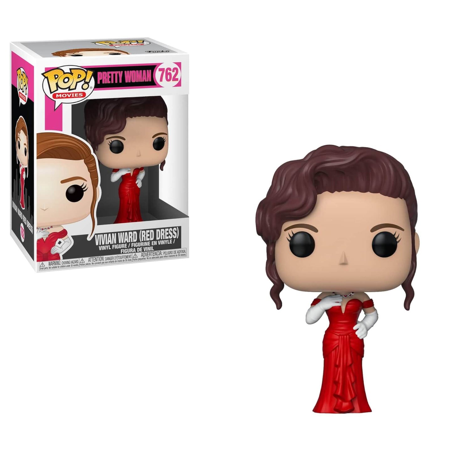 Funko POP! Movies Pretty Woman 762 Vivian Ward (Red Dress)