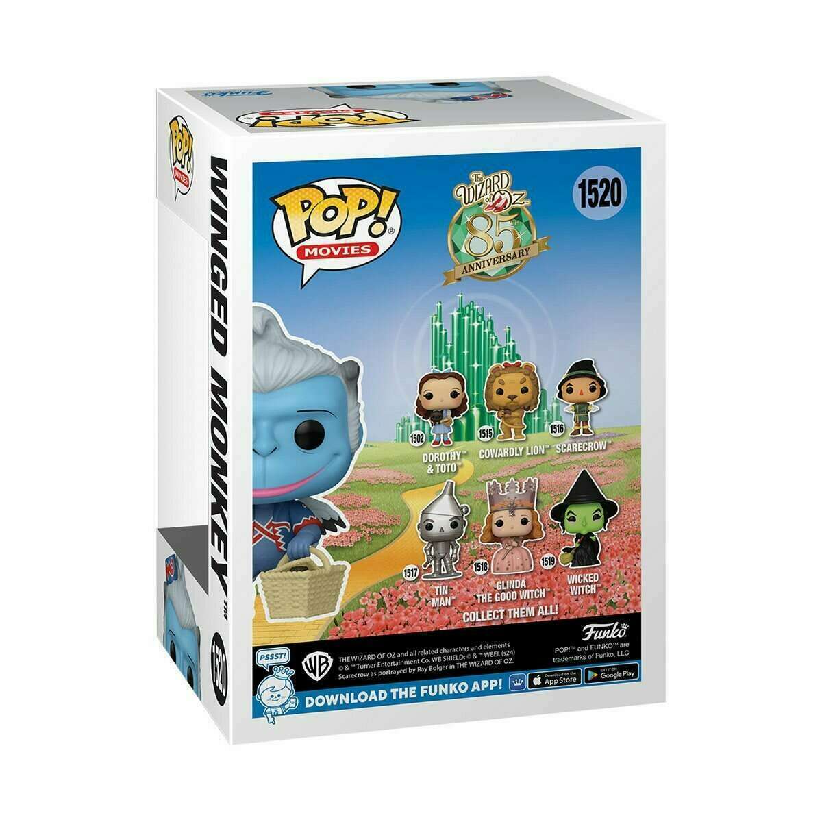 Funko POP! Movies The Wizard of Oz 1520 Winged Monkey 85th Anniversary Specialty Series Exclusive
