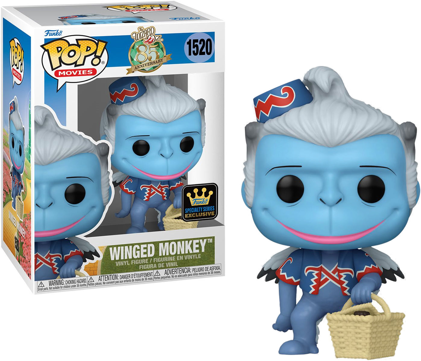 Funko POP! Movies The Wizard of Oz 1520 Winged Monkey 85th Anniversary Specialty Series Exclusive