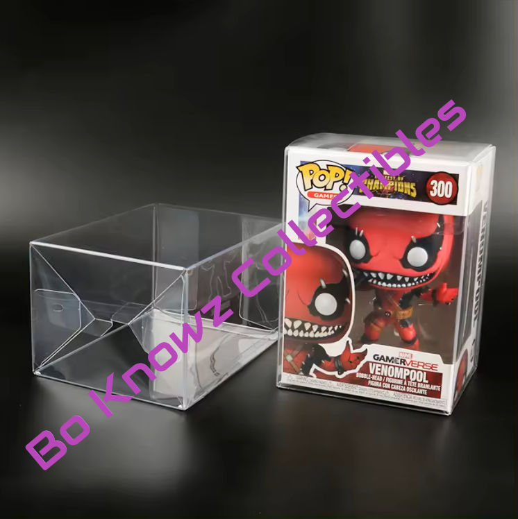 Funko POP! Soft Protectors "The POP! Bo Box" Standard 4 Inch Crystal Clear .35mm