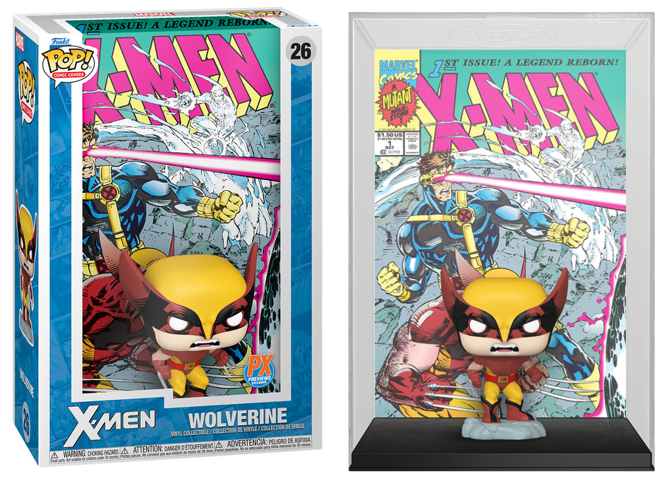 Funko POP! Comic Covers Marvel X-Men 26 Wolverine PX Previews Exclusive