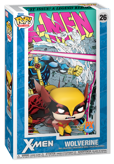 Funko POP! Comic Covers Marvel X-Men 26 Wolverine PX Previews Exclusive