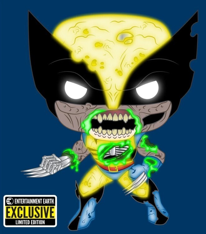 Funko POP! Marvel Zombies 662 Zombie Wolverine Glow-in-the-Dark EE Exclusive