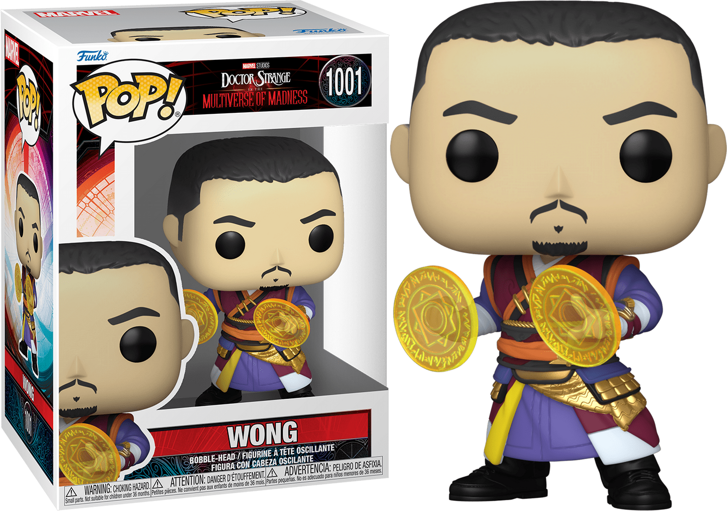 Funko POP! Marvel Movies Doctor Strange and the Multiverse of Madness 1001 Wong