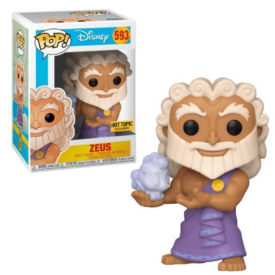 Funko POP! Disney Hercules 593 Zeus Hot Topic Exclusive