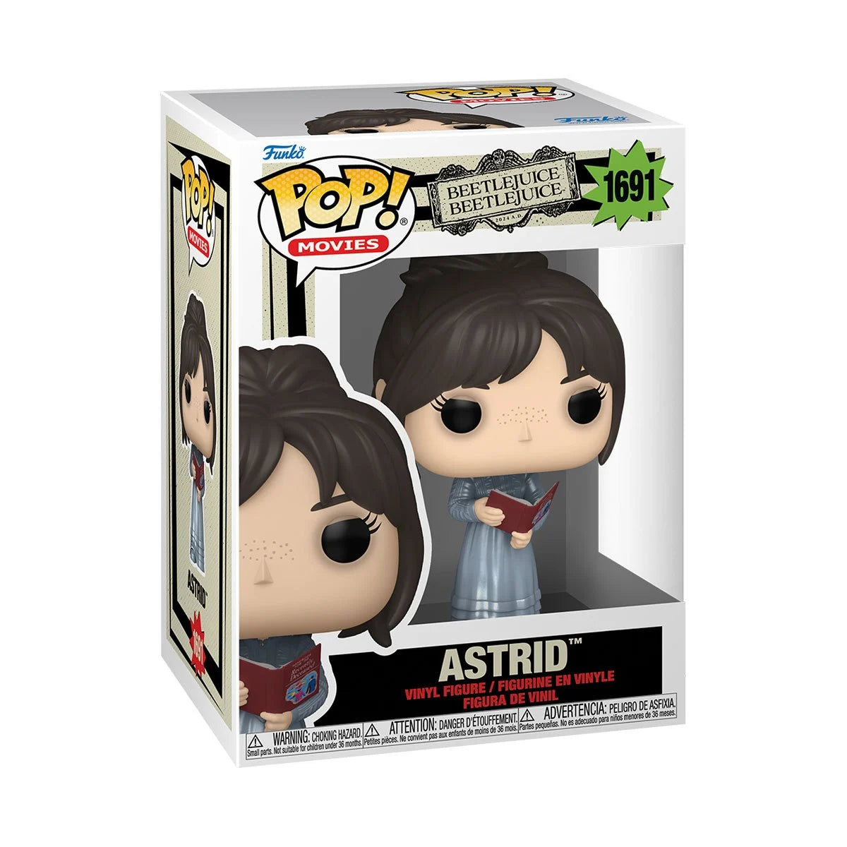 Funko POP! Movies Horror Beetlejuice 2 1691 Astrid with Book