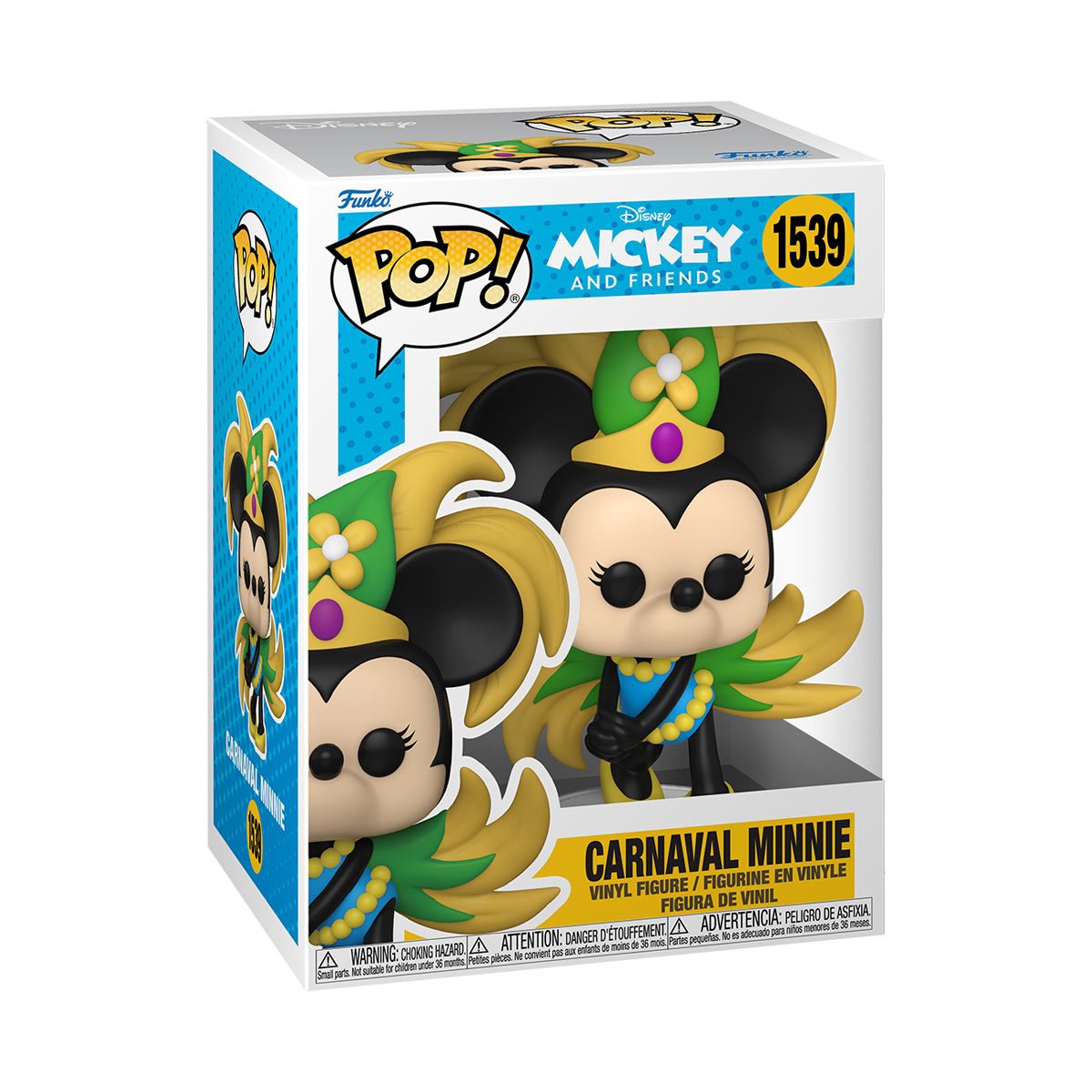Funko POP! Disney Holiday Mickey and Friends 1539 Carnaval Minnie Mouse