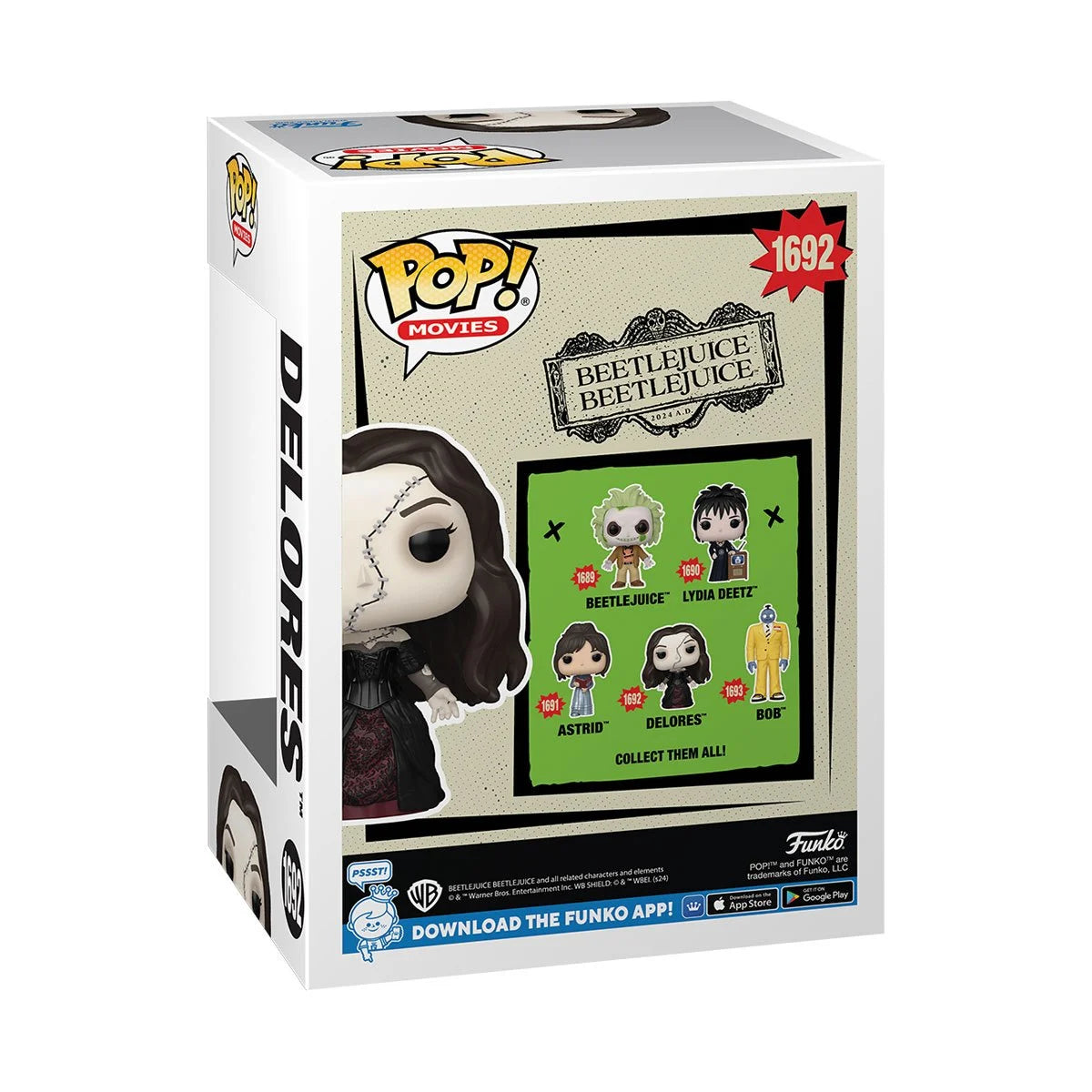 Funko POP! Movies Horror Beetlejuice 2 1692 Delores