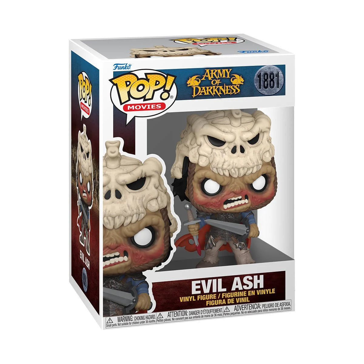 Funko POP! Movies Horror Evil Dead: Army of Darkness 1881 Evil Ash