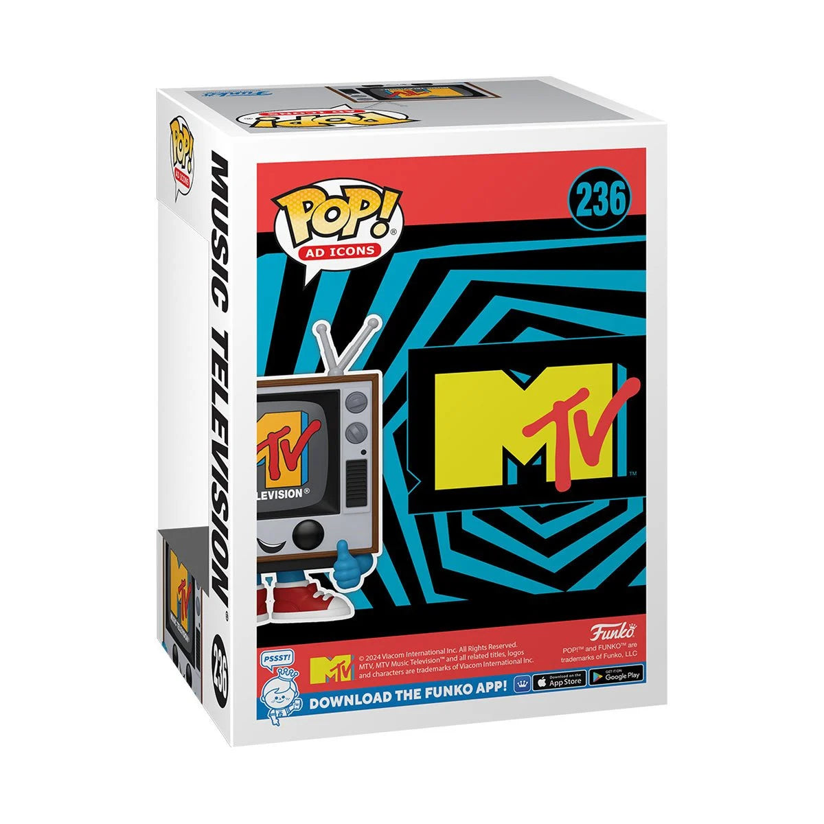 Funko POP! Ad Icons MTV 236 MTV Music Television Logo