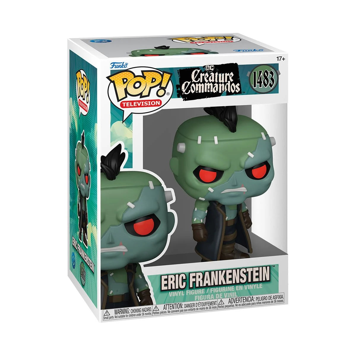 Funko POP! DC Heroes TV Creature Commandos 1483 Eric Frankenstein