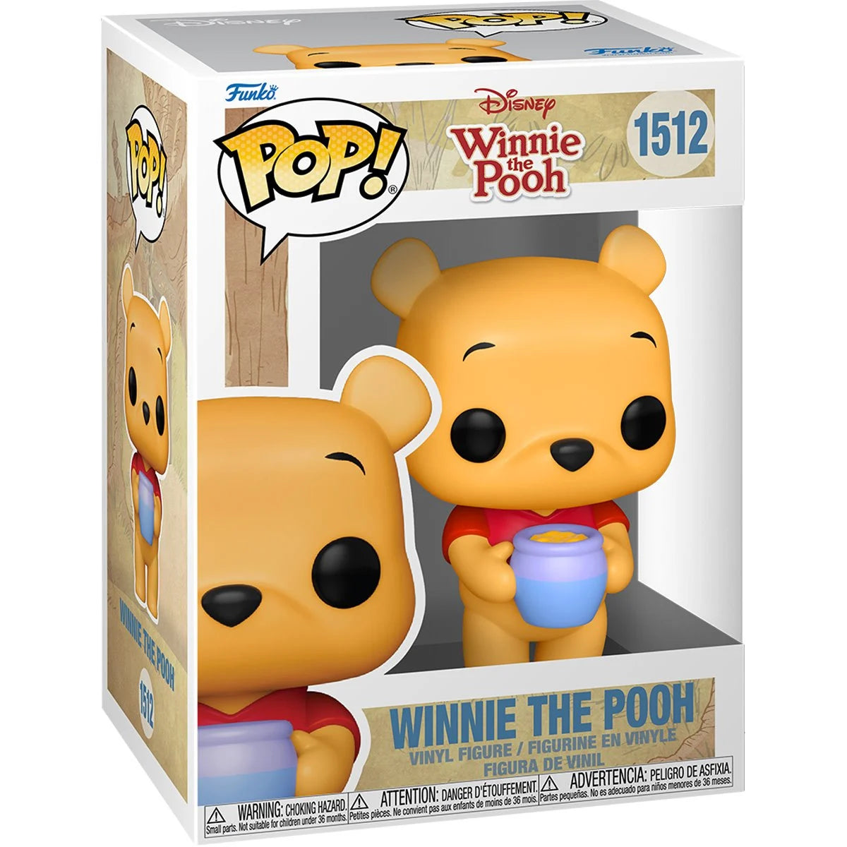 Funko POP! Disney Animated Winnie the Pooh 1512 Winnie the Pooh with Honey (Hunny) Pot