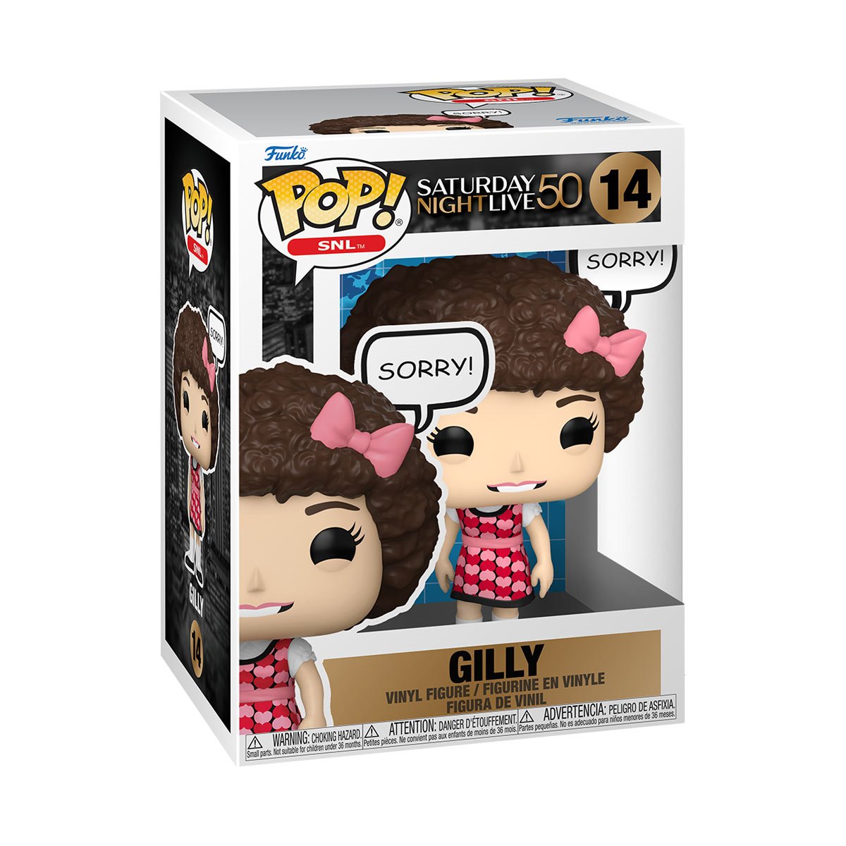Funko POP! TV Saturday Night Live (SNL) 14 Gilly (Saying Sorry)