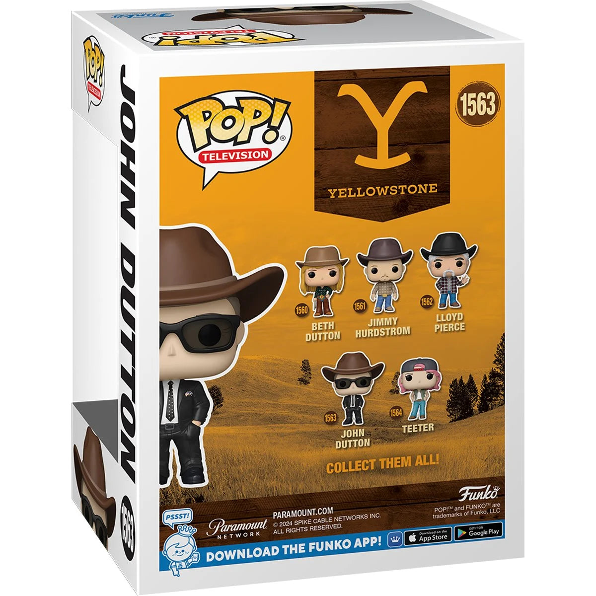 Funko POP! TV Yellowstone 1563 John Dutton (Suit)