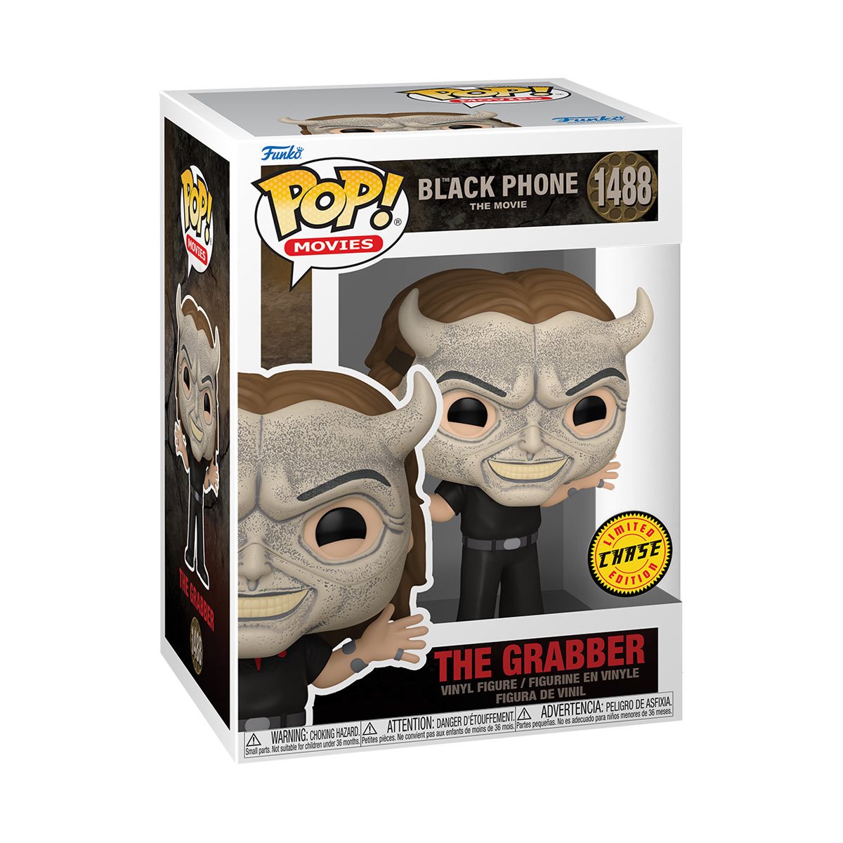 Funko POP! Movies Horror Black Phone 1488 The Grabber with Chase