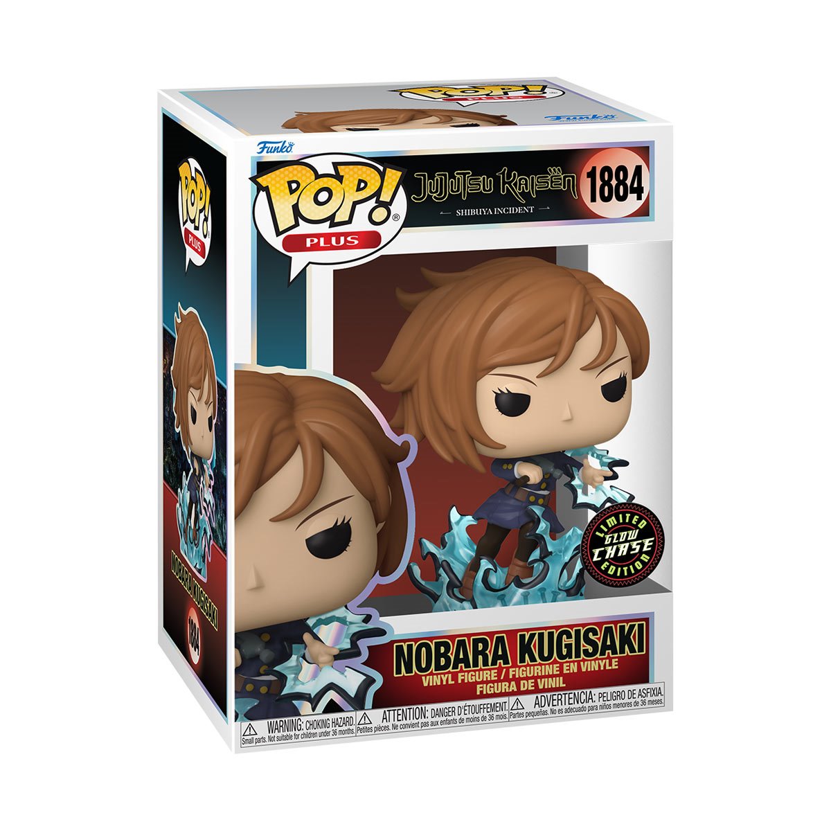 Funko POP! Plus Animation Jujutsu Kaisen 1884 Nobara Kugisaki Common and GITD CHASE