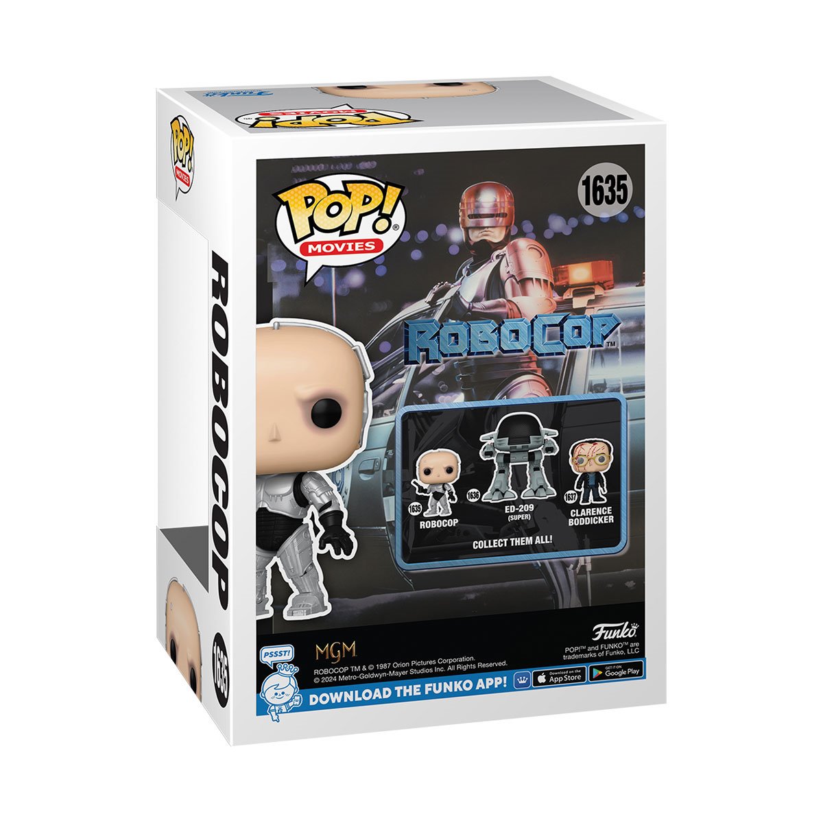 Funko POP! Movies RoboCop 1635 RoboCop (Unmasked)