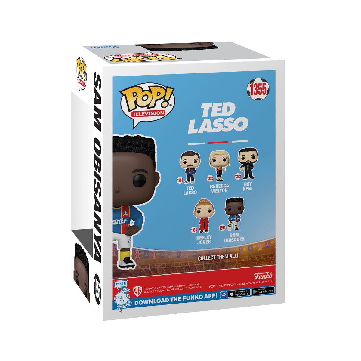 Funko POP! TV Apple+ Ted Lasso 1355 Sam Obisanya