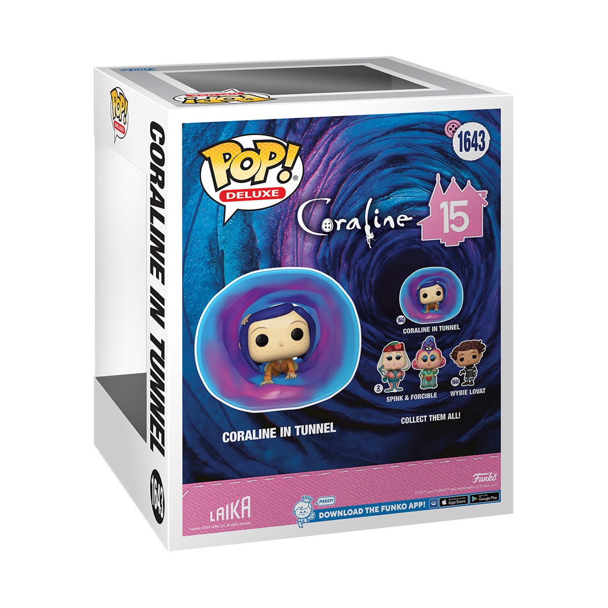 Funko POP! 6" Super Deluxe Movies Horror Coraline 1643 Coraline in Tunnel