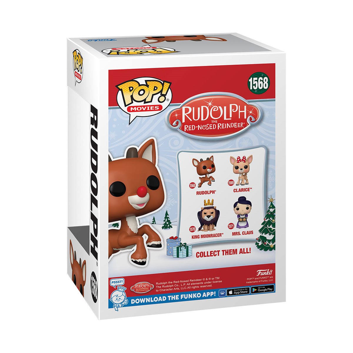 Funko POP! Movies Rudolph The Red-Nosed Reindeer 1568 Rudolph (Flying)