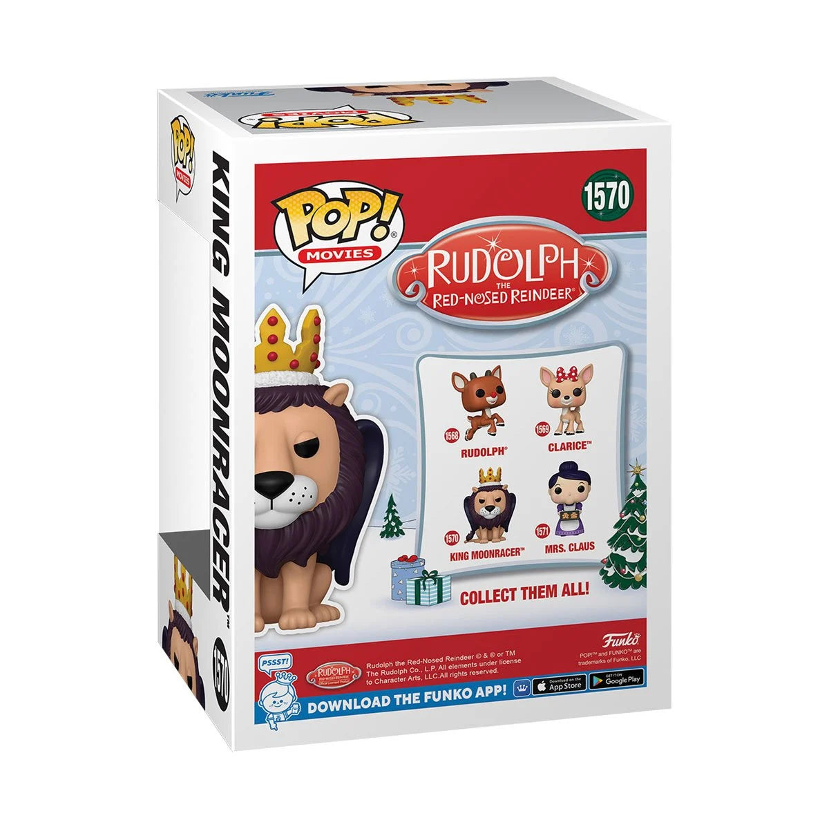 Funko POP! Movies Rudolph The Red-Nosed Reindeer 1570 King Moonracer