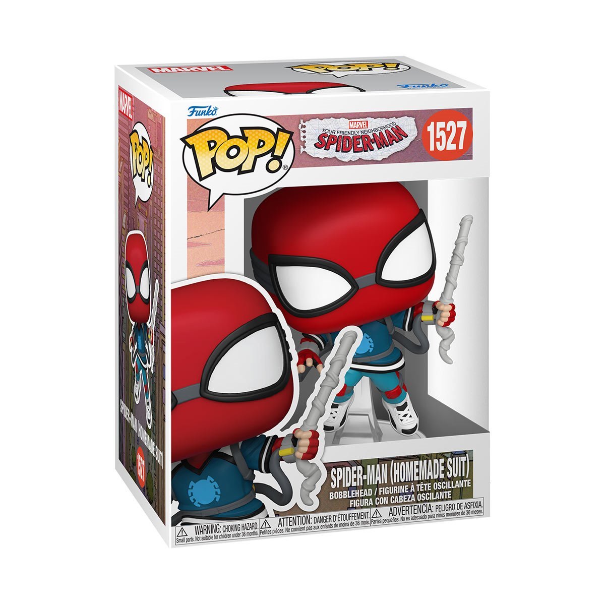 Funko POP! Marvel Studios Friendly Neighborhood Spider-Man 1527 FNSM Homemade Suit