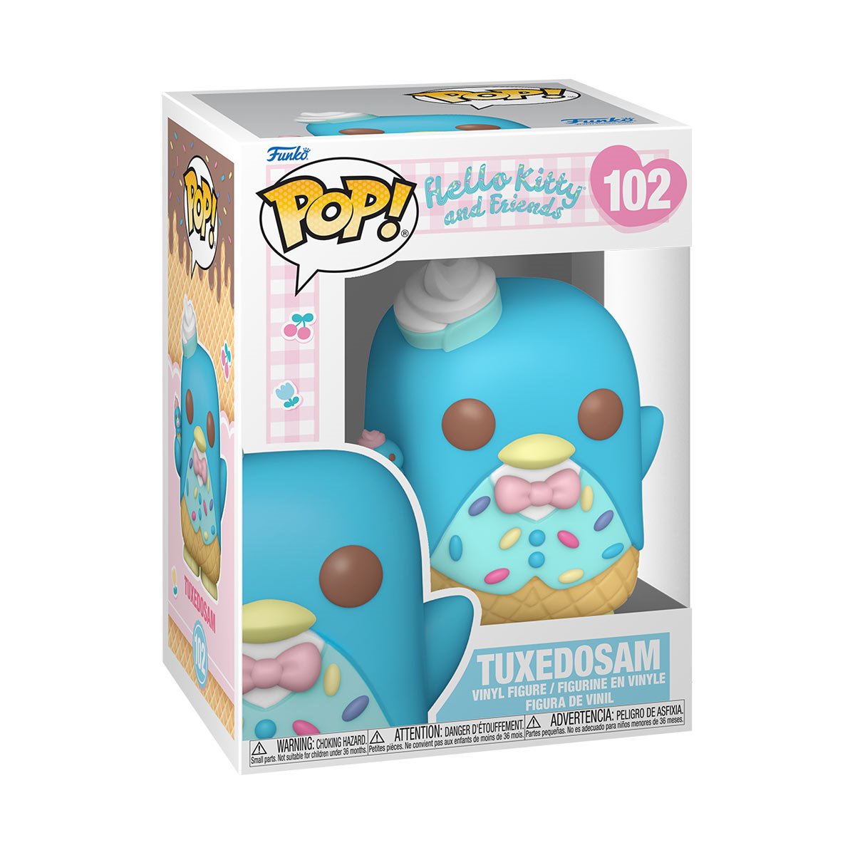 Funko POP! Sanrio Hello Kitty and Friends 105 Tuxedosam with Ice Cream