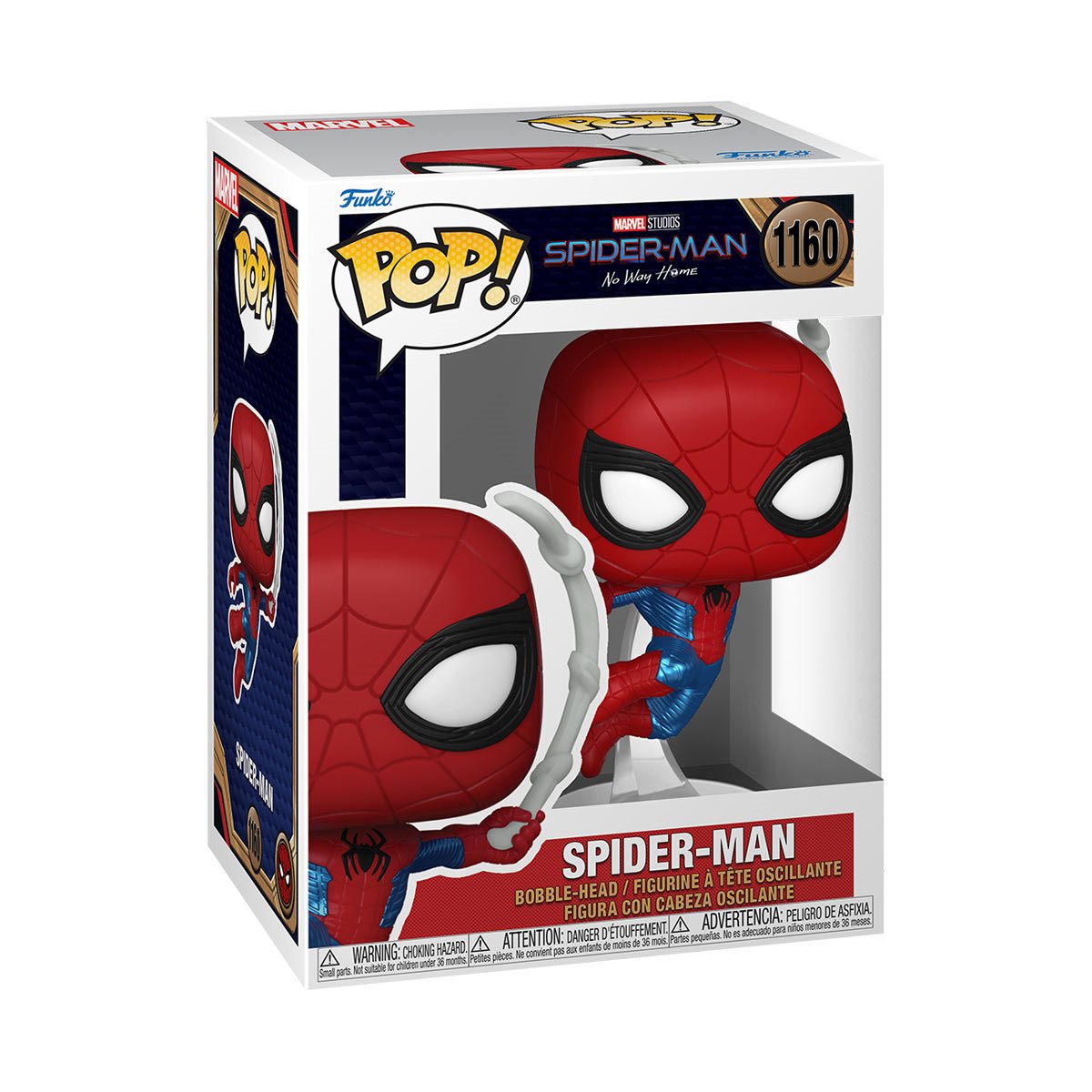 Funko POP! Marvel Movies Spider-Man No Way Home 1160 Spider-Man in Finale Suit
