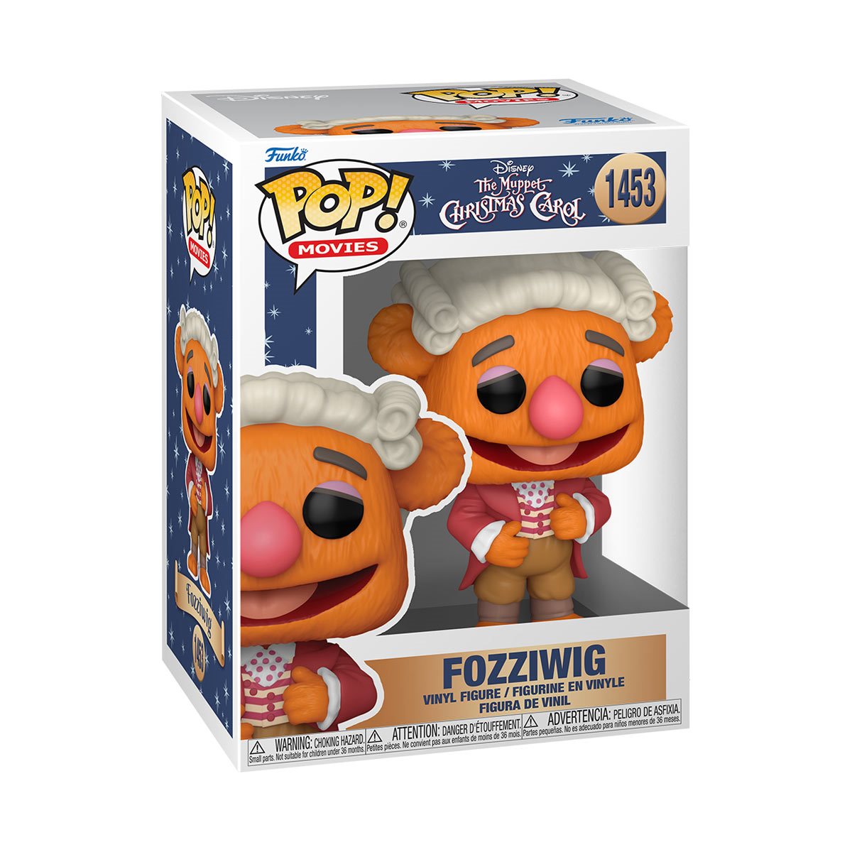 Funko POP! Disney Holiday The Muppet Christmas Carol 1453 Fozzy the Bear as Fozziwig