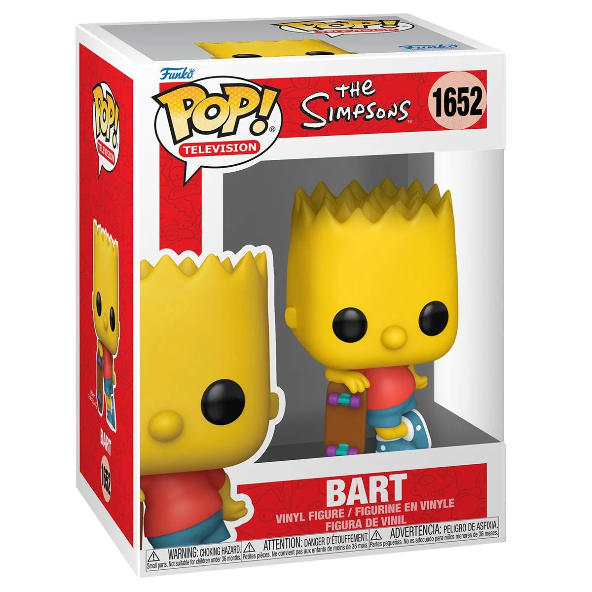 Funko POP! TV Animation The Simpsons 1652 Bart Simpson with Skateboard