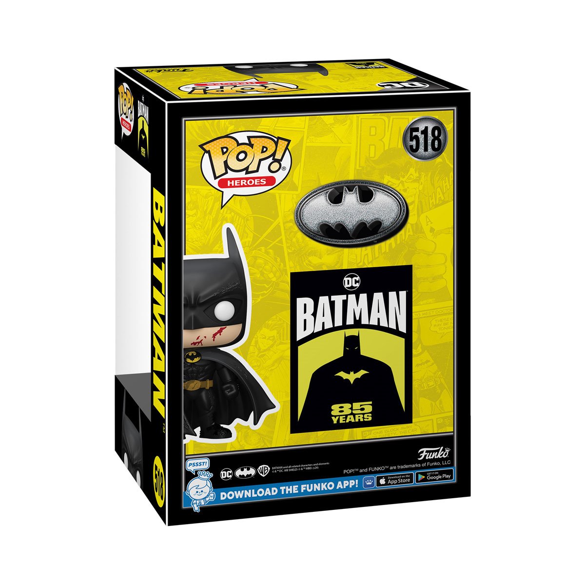 Funko POP! DC Heroes Movies Batman '89 518 The Batman Bloody 85th Anniversary