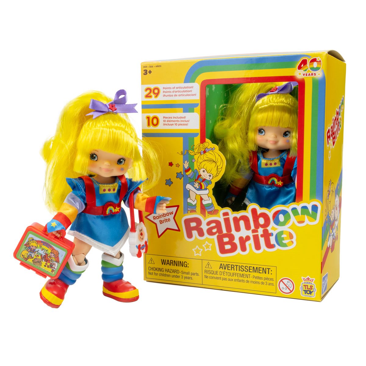 The Loyal Subjects Rainbow Brite 5 1/2-Inch Rainbow Brite Fashion Doll